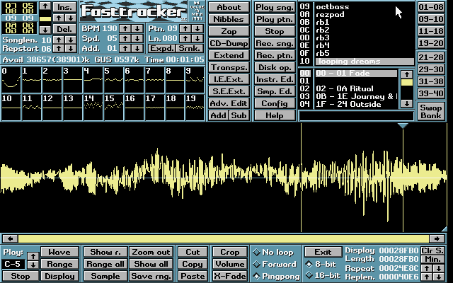 SAMPLE-EDITOR: die virtuelle Stimmgabel zum Feintuning der Instrumente