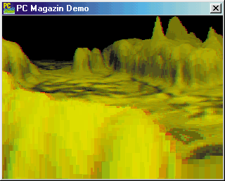 DEN VOXELSPACE der letzten Ausgabe rüsten Sie mit wenigen Zeilen auf räumliche 3D-Darstellung um.