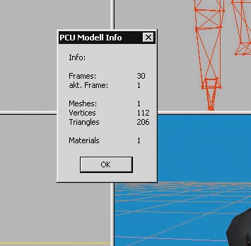 UNSER KLEINES BEISPIEL-PLUG-IN informiert Sie über das 3D-Modell.
