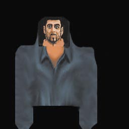 EIN SKIN ist eine Textur für einen 3D-Charakter.