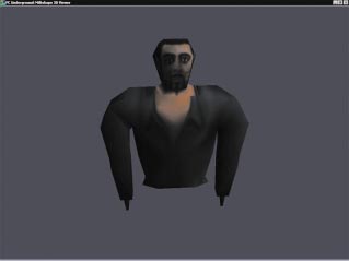 DAS BEISPIELPROGRAMM stellt unser 3D-Modell in OpenGL dar.
