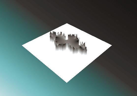 DAS JULIA-FRAKTALGEBIRGE auf dem Cg-Vertex-Shader