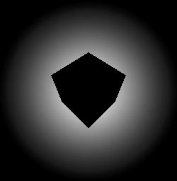 EINE SHADOW MAP für einen Würfel