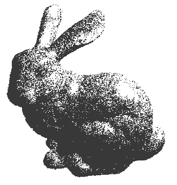 Dithering: Frei nach Dürer stellen Sie die 3D Szene schwarz-weiß dar.
