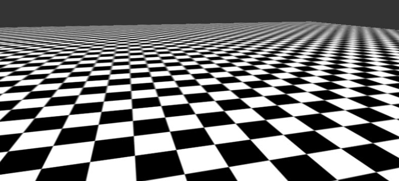 Mip Mapping: Wenn die Aliasing Artefakte verschwinden, wird die Darstellung glaubhafter.